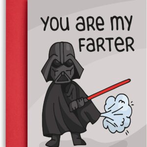 You Are My Father – Fathers Day Card – Lockdown Birthday Card – Quarantine Fathers Day – From Daughter or Son – Funny Best Dad – A5