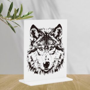 Funny Office Home Decor – Entertaining Acrylic Sign for Workspace, Quirky Room Decor, Hilarious Gift for Friends, Gag Gifts for Women Men, 4 × 4.7 Inches