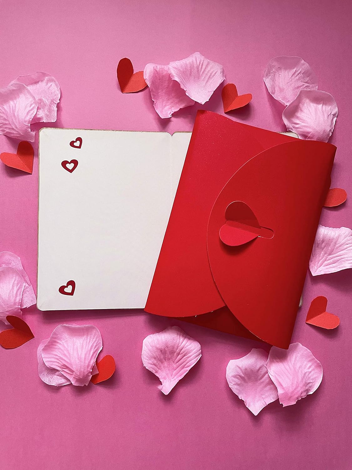 Romantic Red Rose Love Card, Wooden Romantic Card for Valentines Day,Anniversary, Wedding, Birthday, for Her, Him, Wife, Husband, Girlfriend, Boyfriend Gift - Image 6