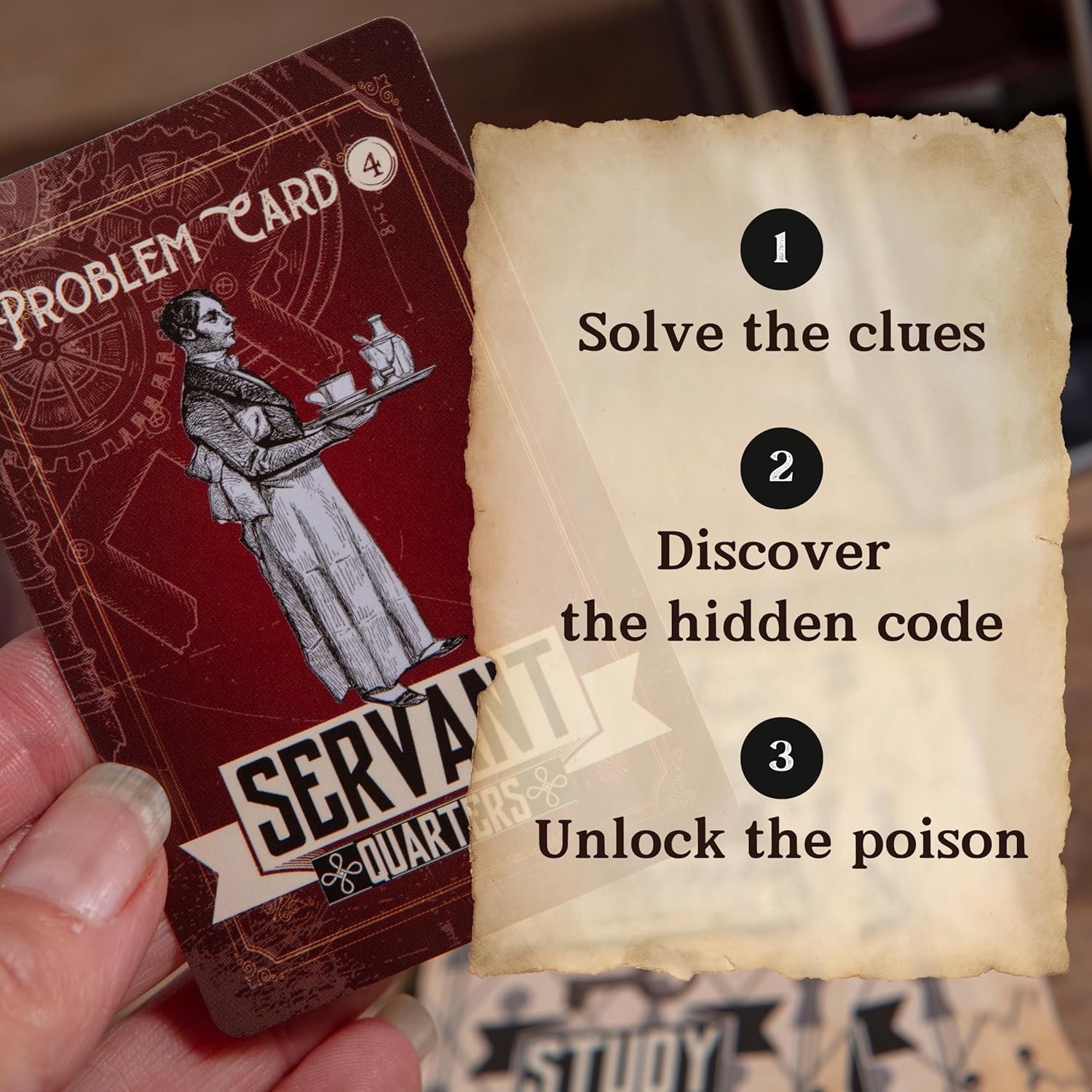 Boxer Gifts Wine Escape Room Game-Bottle Puzzle Box For Adults-Unusual Fun Gifts For Men & Women-Unique, Black - Image 3