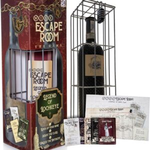 Boxer Gifts Wine Escape Room Game-Bottle Puzzle Box For Adults-Unusual Fun Gifts For Men & Women-Unique, Black