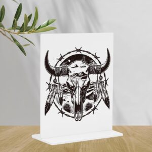 Funny Office Home Decor – Hilarious Acrylic Sign for Desk & Wall, Quirky Room Decor for Living Space, Kitchen, Lounge, Perfect Gag Gifts for Women Men, 4 × 4.7 Inches