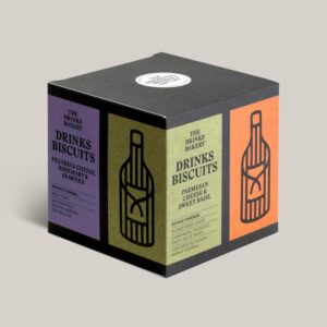 The Drinks Bakery Discerning Drinker’s Gift Set – Luxury Biscuits Expertly Paired with Drinks – Award-Winning Savory Snacks as Seen on Dragons’ Den – Made in Scotland – Perfect Biscuit Gift Set