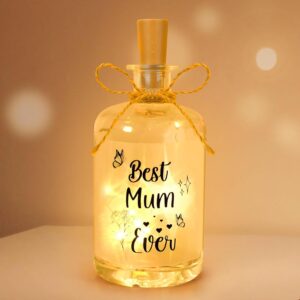 Mothers Day Gifts for Mum from Daughter Son,LED Bottle Decorative Lights,Mum Birthday Gifts for Stepmum Wife,Mothers Day Presents for Grandma Women on Christmas