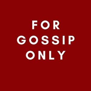 For Gossip Only: Funny Office Gift Notebook, Journal, Diary (110 Pages, Blank, 6 x 9)