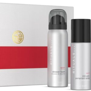 RITUALS Gift Set for Men from The Homme Collection – Shower Foam, Shampoo & Body Wash, Anti-Perspirant Spray, Body Lotion – Small