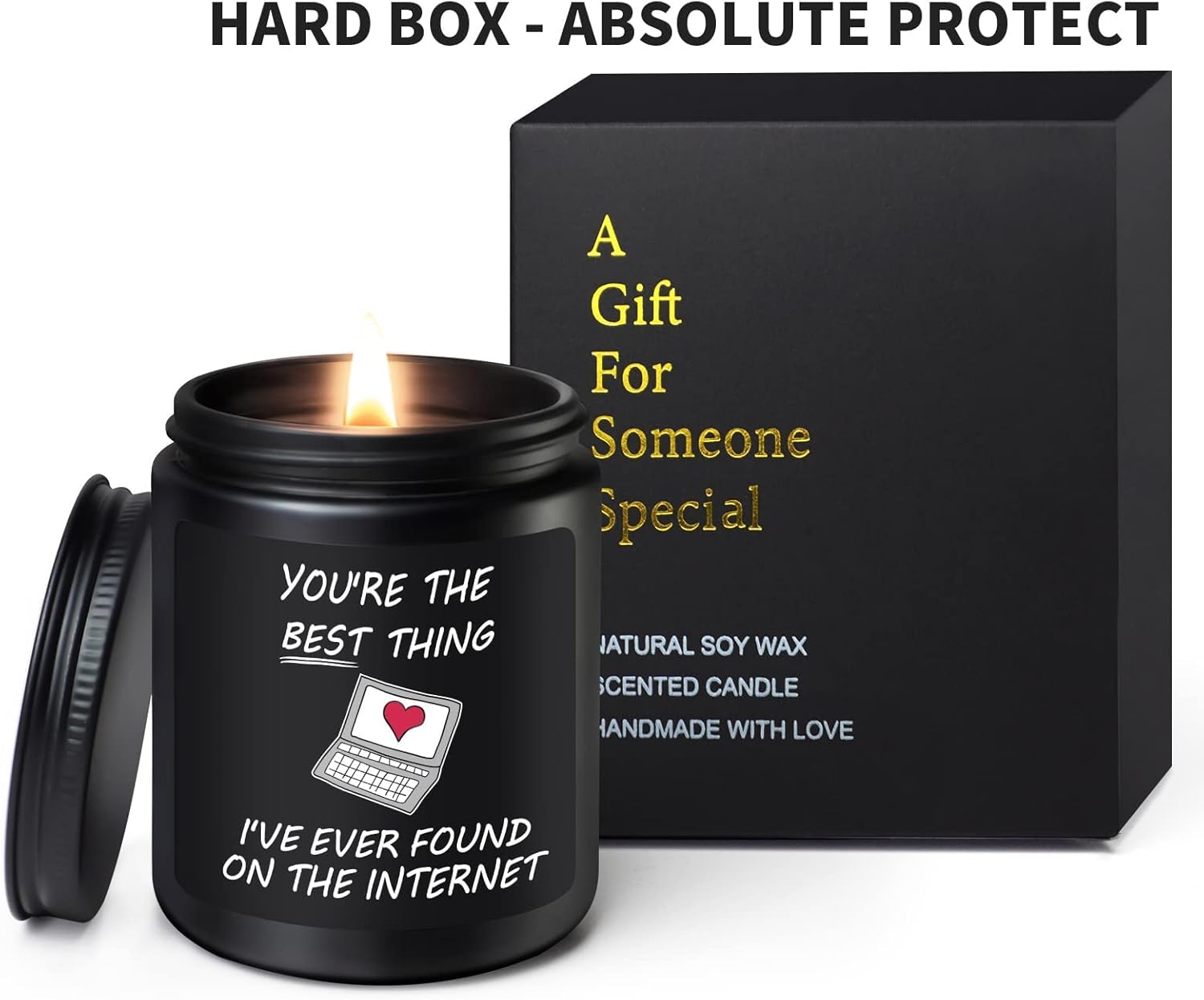 Anniversary Candle Gifts for Him, Valentines Gifts for Him, Birthday Gift for Boyfriend Husband Funny Christmas Presents for Men Lover Fiance Couple, Valentines Day Candle 200g Soy Wax - Image 7