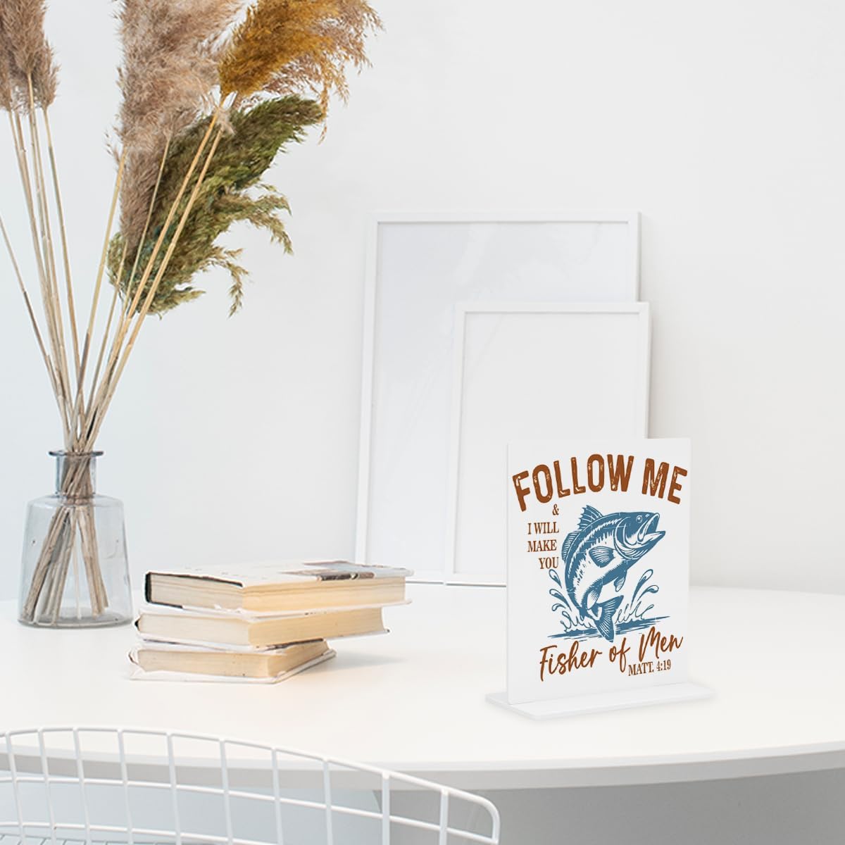 Funny Party Farmhouse Decor Sign - Quirky Office Touch, Trendy Desk Decor for Corners, Hilarious Gag Gifts for Coworkers, Adds Fun to Home Baths, Acrylic 4 × 4.7 Inches - Image 5