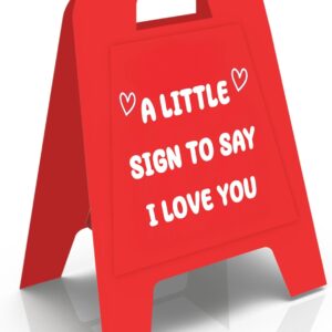 Valentines Gift Romantic Desktop Sign I Love You Gifts For Valentine’s Day Wedding Anniversary Girlfriend Birthday Boyfriend Birthday Cute Gifts For Husband For Wife For Him For Her