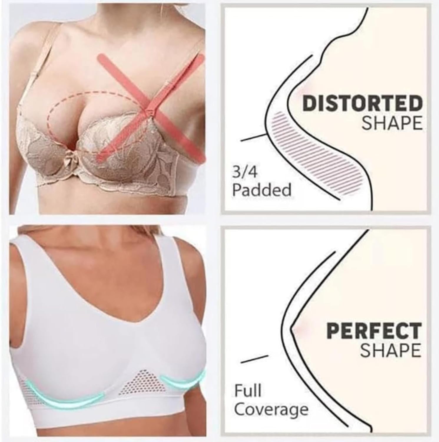 My Orders Comfortable Bra for Womens - Image 3