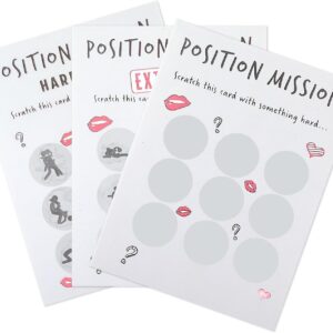 3PCS Naughty Scratch Cards for Him/Her Valentine’s Day Funny Scratch Off Anniversary Birthday Card Rude Gift for Him Scratch Card with Full Course Meal Surprise Present for Boyfriend Husband