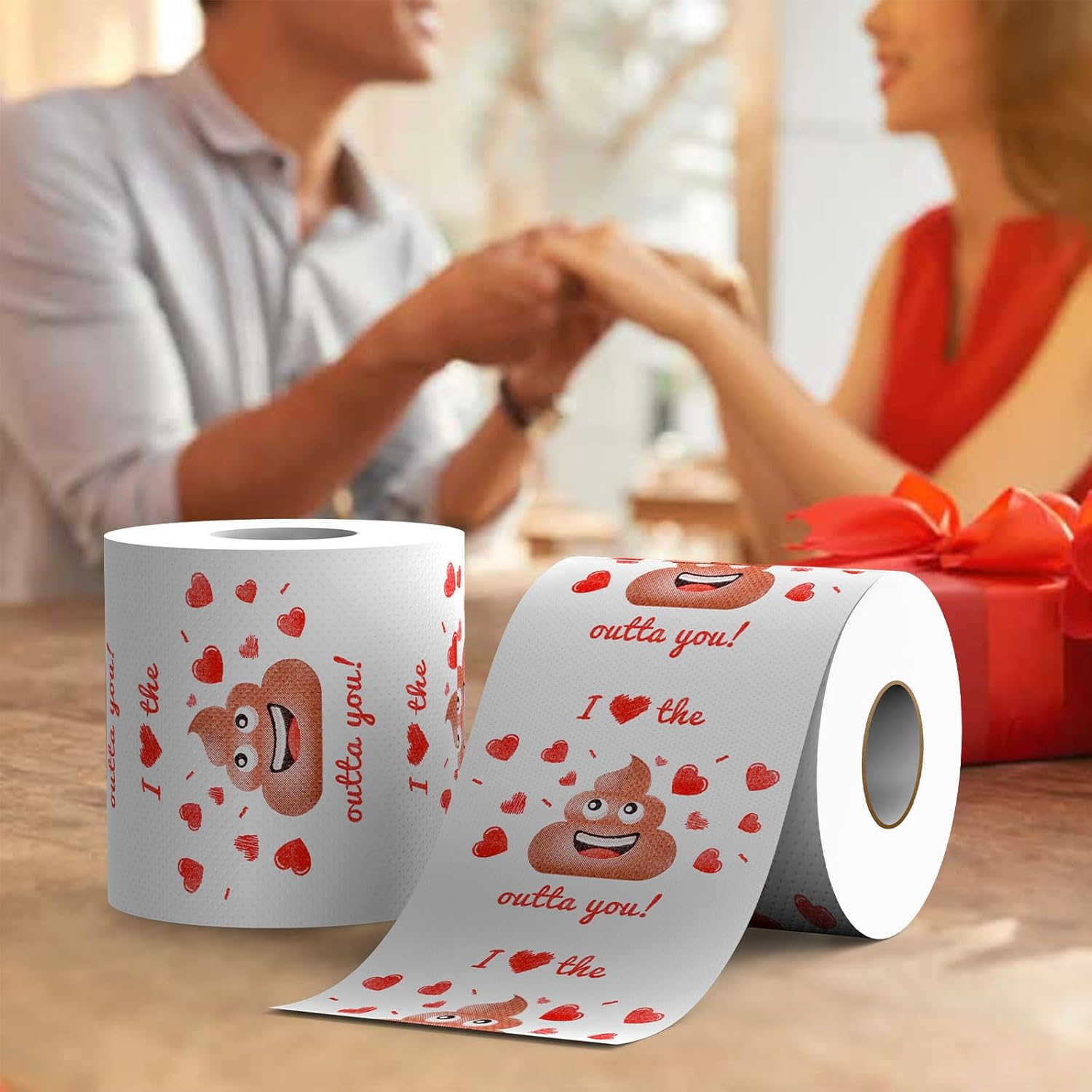 Valentines Gifts for Him Boyfriend Novelty Toilet Paper Rude Funny Gifts for Men Women Husband Birthday Gifts for Him on Valentines Day Anniversary Christmas - Image 5