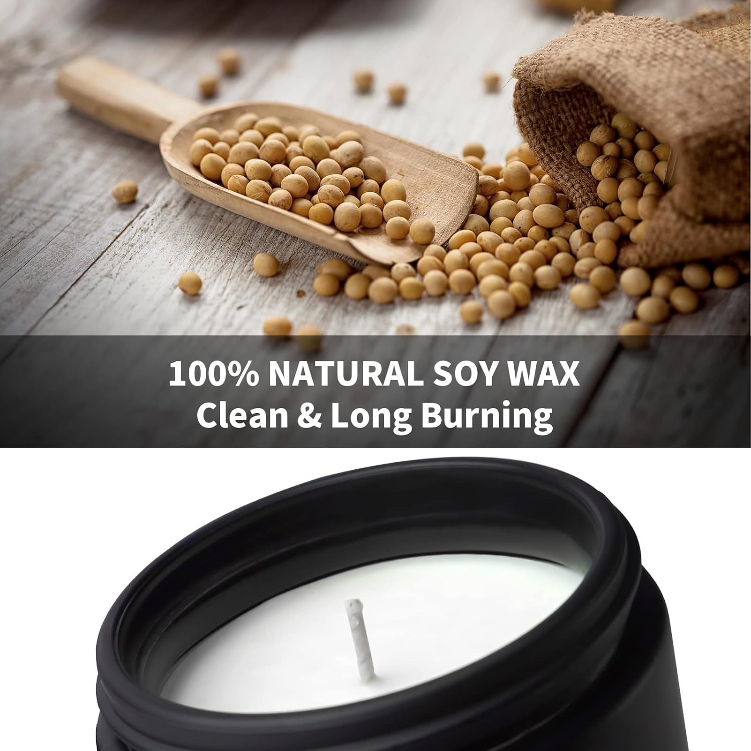 Anniversary Candle Gifts for Him, Valentines Gifts for Him, Birthday Gift for Boyfriend Husband Funny Christmas Presents for Men Lover Fiance Couple, Valentines Day Candle 200g Soy Wax - Image 3