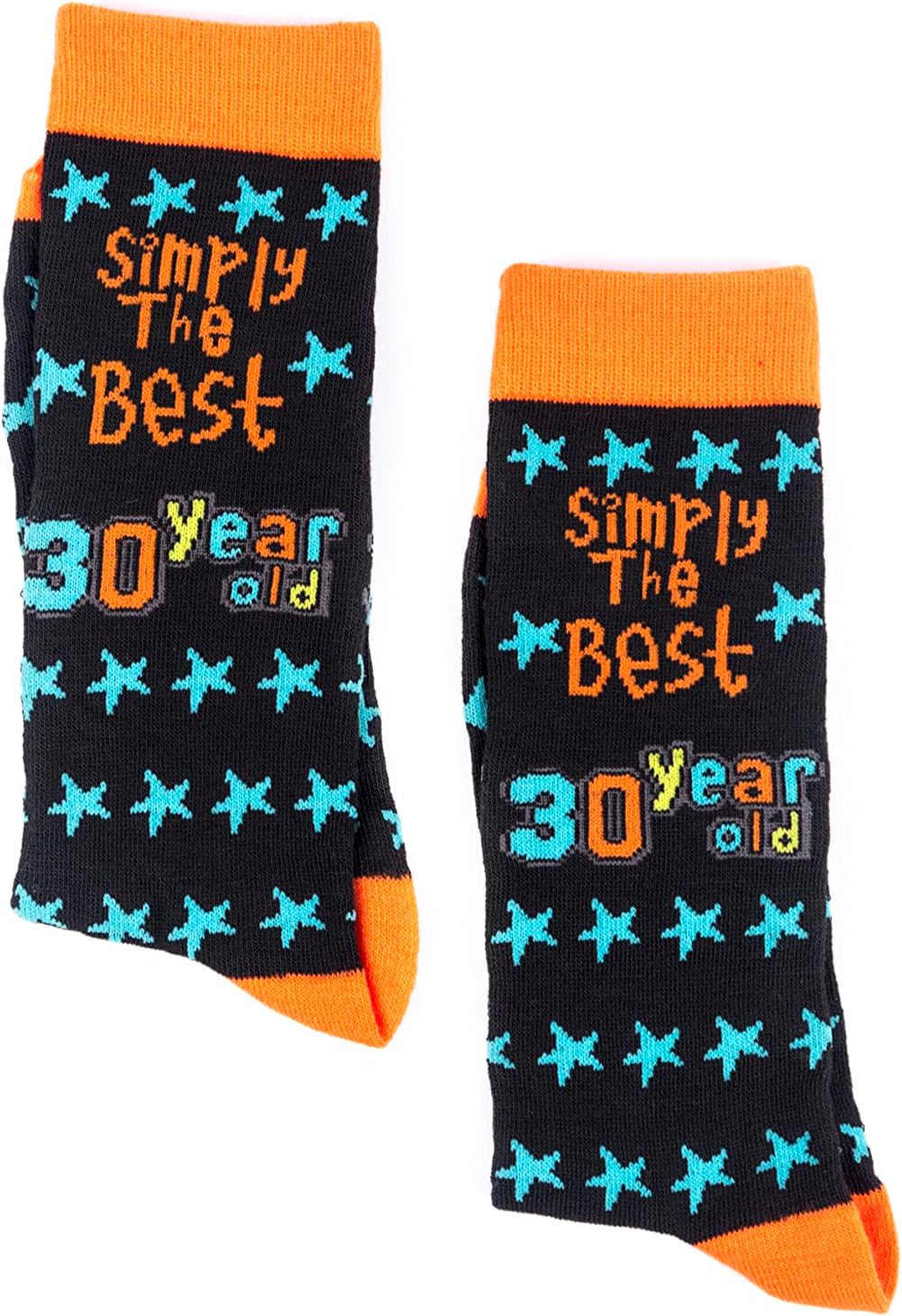 SHATCHI Simply The Best (13,16,18,21,30,40,50,60) Year Old Gift Novelty Socks for Birthday Keepsake Gift Unisex For Her Him - Image 7