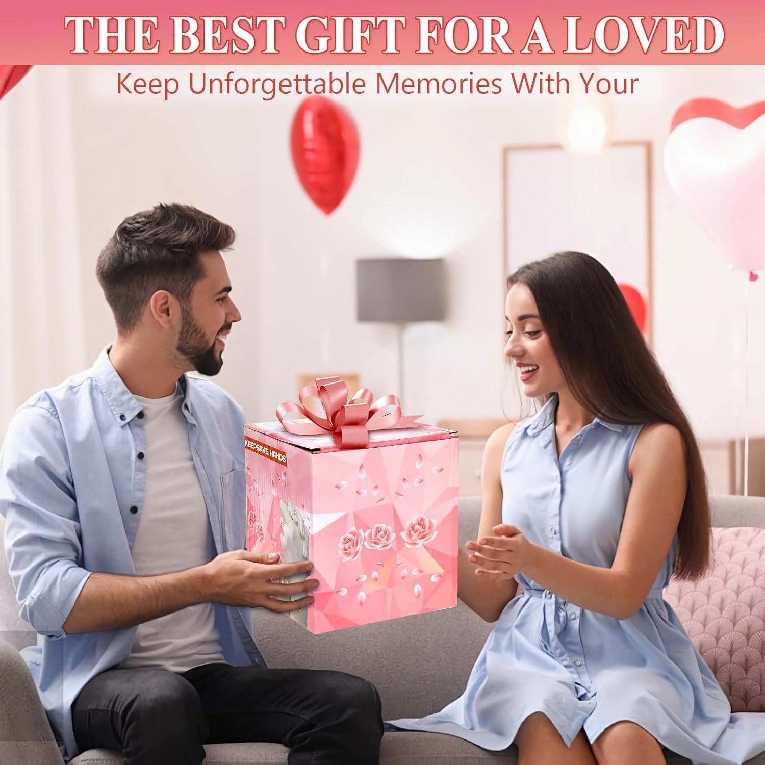 Hands Casting Kit, Holding Hand Mold Kit for Adults & Kids, Romantic Anniversary Wedding Birthday Valentine's Day Gifts for Her or Him, Personalised Gifts for Couple, Boyfriend Girlfriend Unique - Image 7