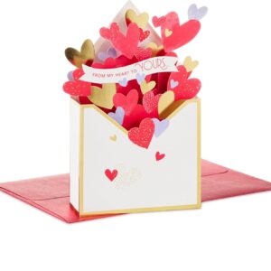 Hallmark Paper Wonder 3D Pop-Up Box of Hearts Valentine’s Day Card