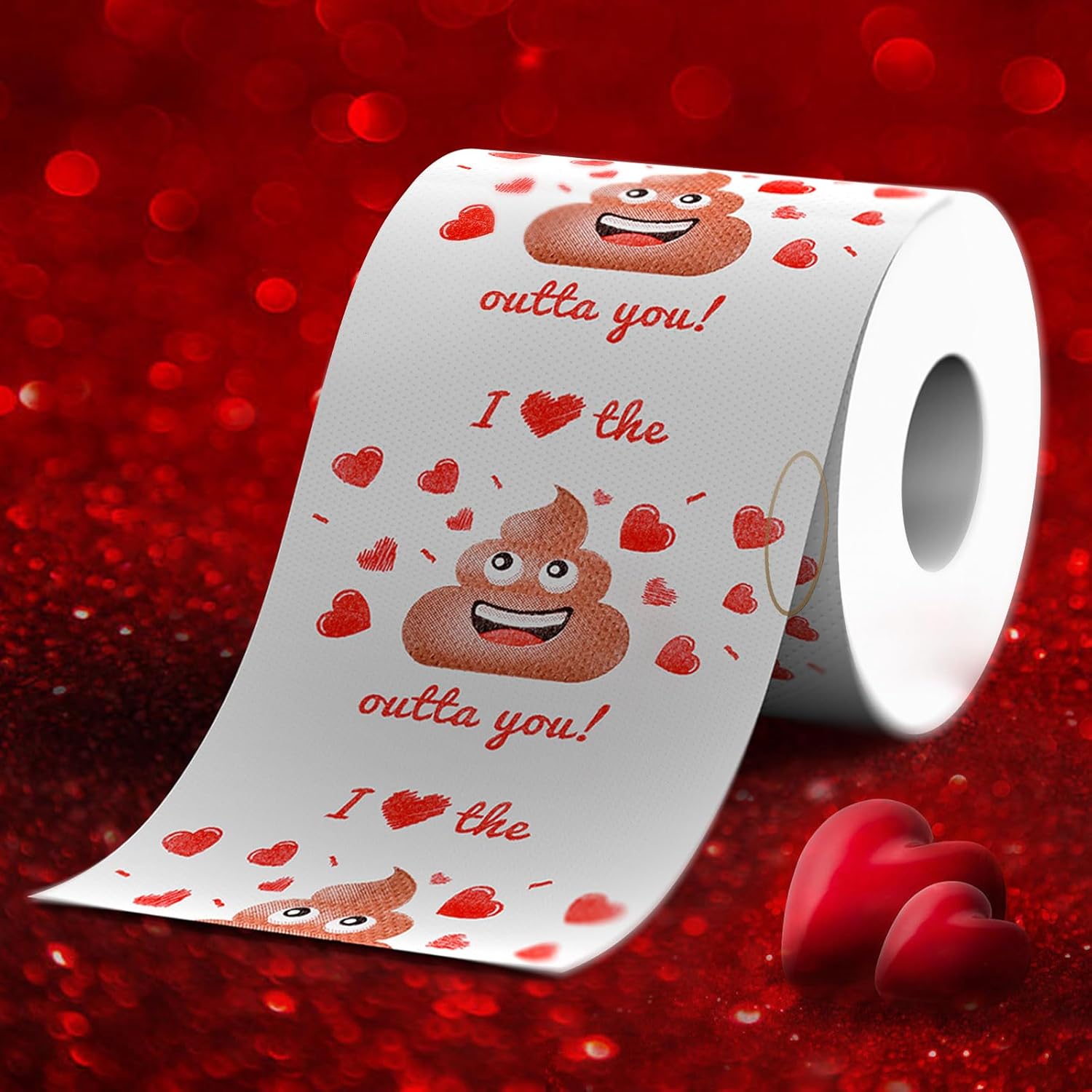 Valentines Gifts for Him Boyfriend Novelty Toilet Paper Rude Funny Gifts for Men Women Husband Birthday Gifts for Him on Valentines Day Anniversary Christmas - Image 4