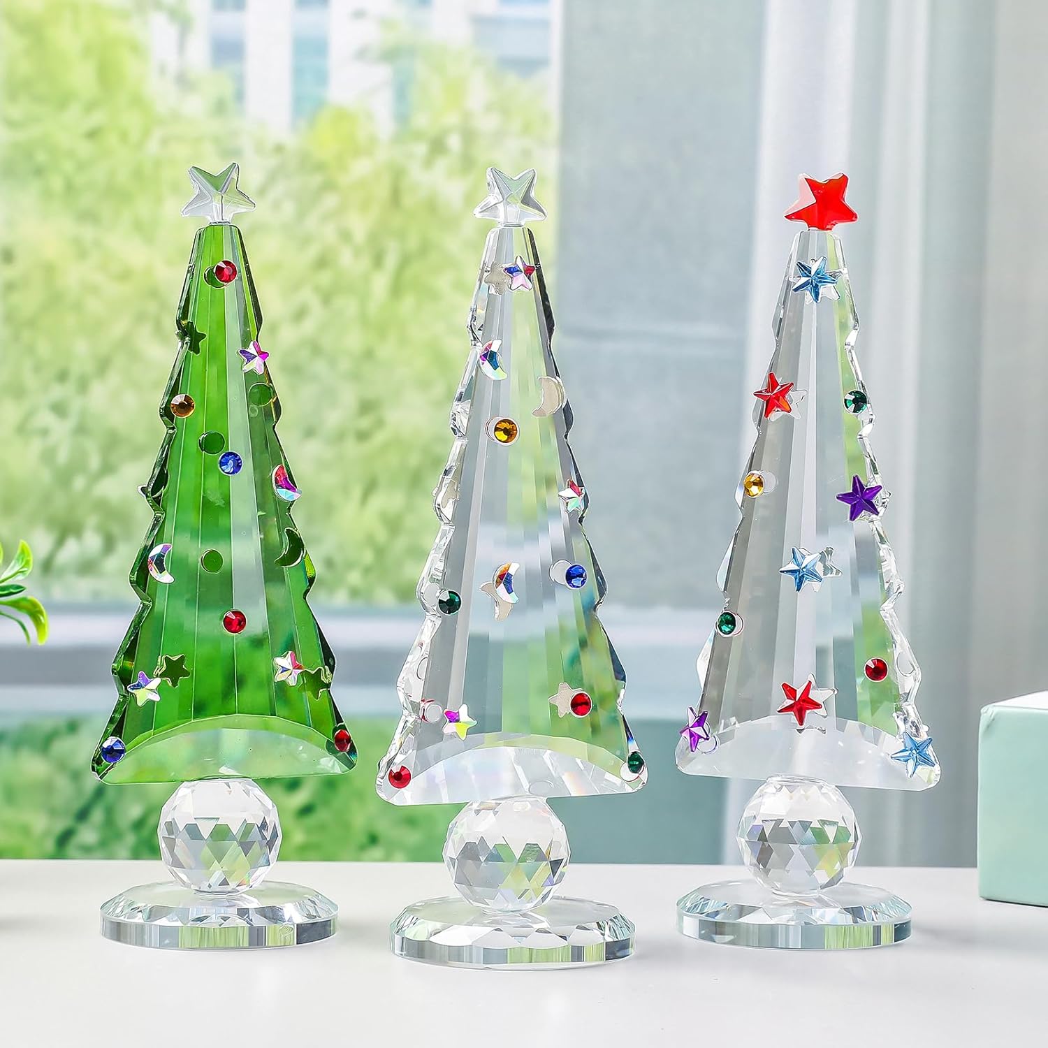Glass Christmas Decoration-Trending Styles for Home, Office, and Parties to Spread Holiday Cheer - Image 4