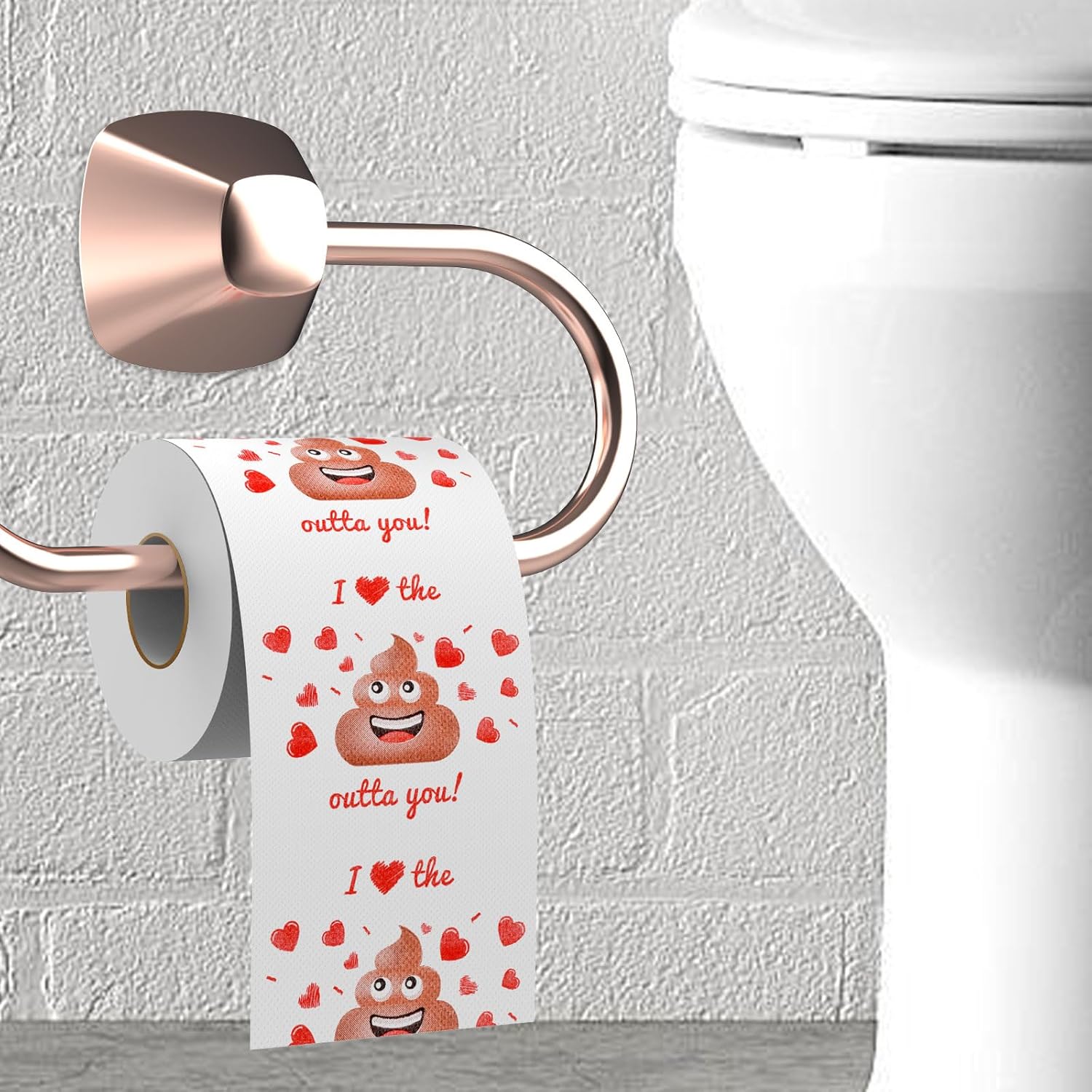 Valentines Gifts for Him Boyfriend Novelty Toilet Paper Rude Funny Gifts for Men Women Husband Birthday Gifts for Him on Valentines Day Anniversary Christmas - Image 3