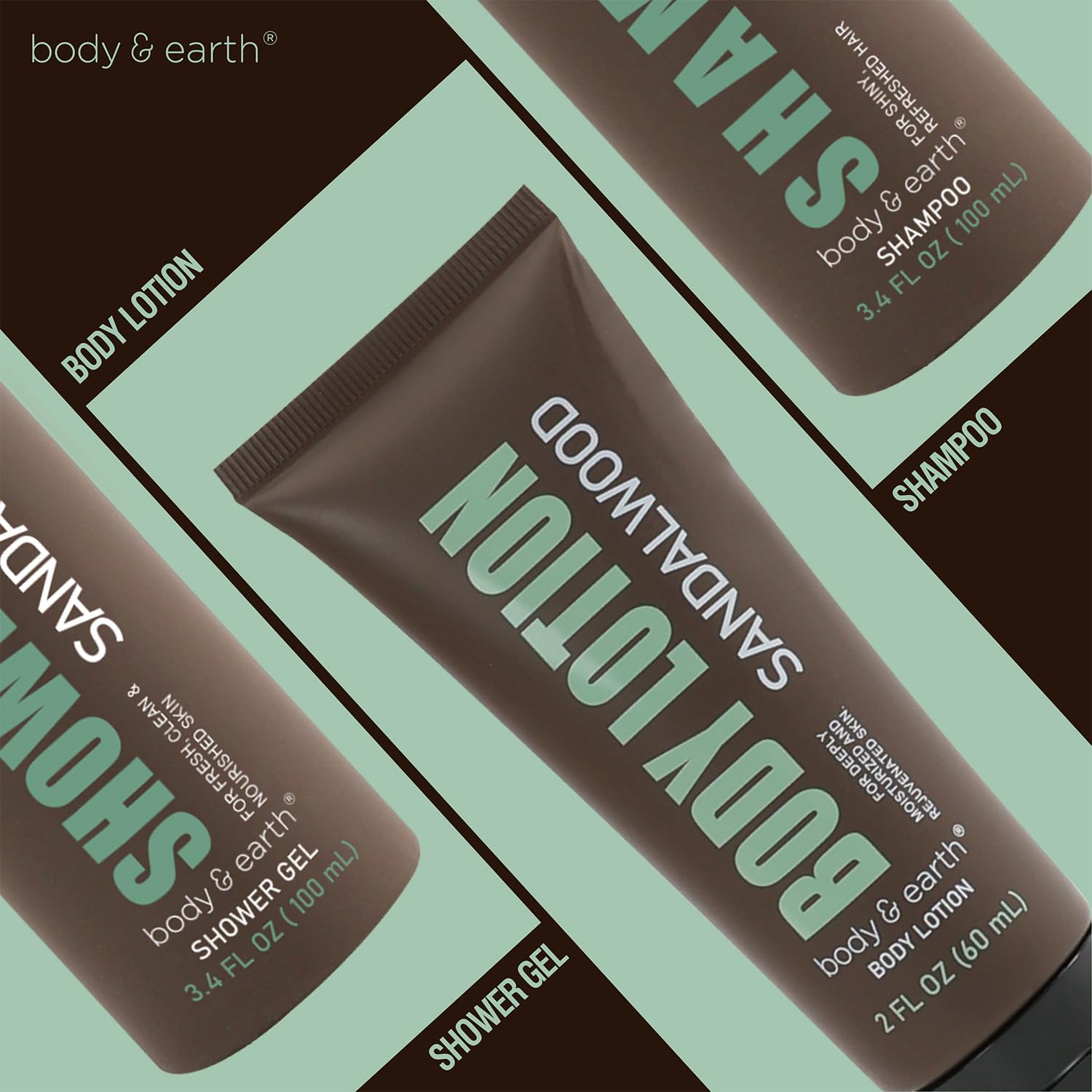 Gift Set for Men Bath and Body Wash Set Includes Sandalwood Shower Gel, Body Lotion, Shampoo,Self Care Gifts for Men,Fathers Day Gifts Box Birthday Valentines Gifts for Him,Christmas Gift - Image 7