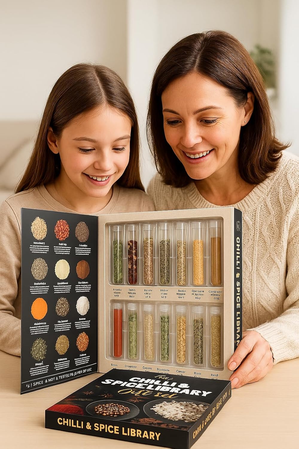 Chilli & Spice Giftset – 12 Premium Gourmet Chilli & Herbs Collection | Fiery Seasoning Box for Cooking | Gift for Food Lovers, BBQ Fans, Men, Women, Home Chefs & Spice Lovers - Image 5