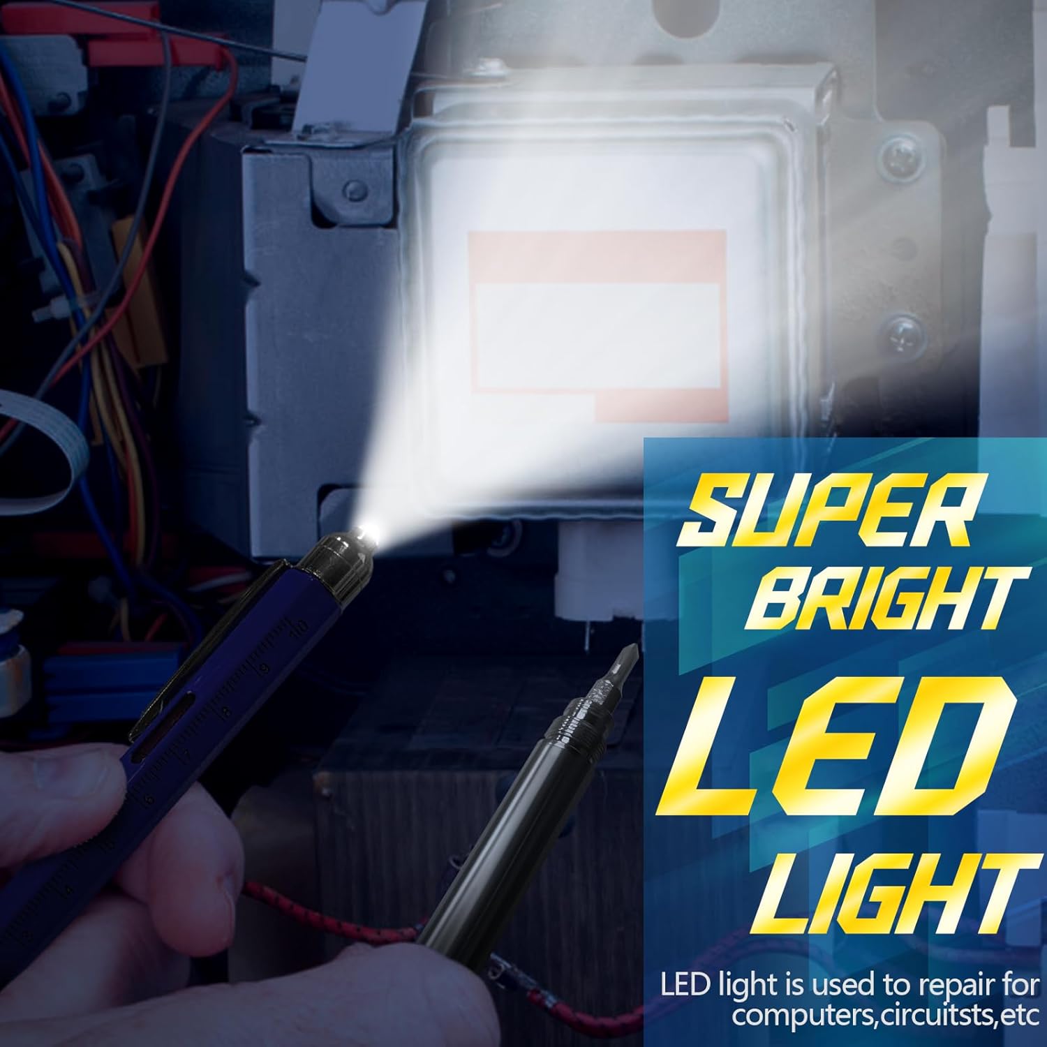 Valentines Gifts for Him, Gifts for Men, 9 in 1 Multi Tool Pen, Birthday Gift Gadgets for Men/Dad, Father's Day Gift - Image 5