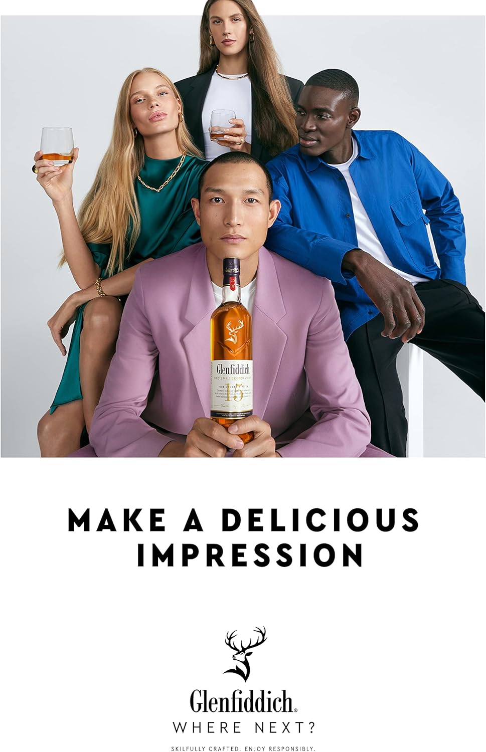 Glenfiddich 15 Year Old Single Malt Scotch Whisky – 70cl (Pack of 2) - Image 2