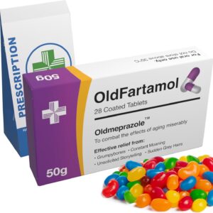 Funny Prank Pill Box with Sweets, Gag Gifts for Friends, 20th 30th 40th 50th 60th 70th Birthday Gifts for Him, Novelty Joke Birthday Gifts for Girlfriend, Birthday Gift Hamper for Her, Secret Santa