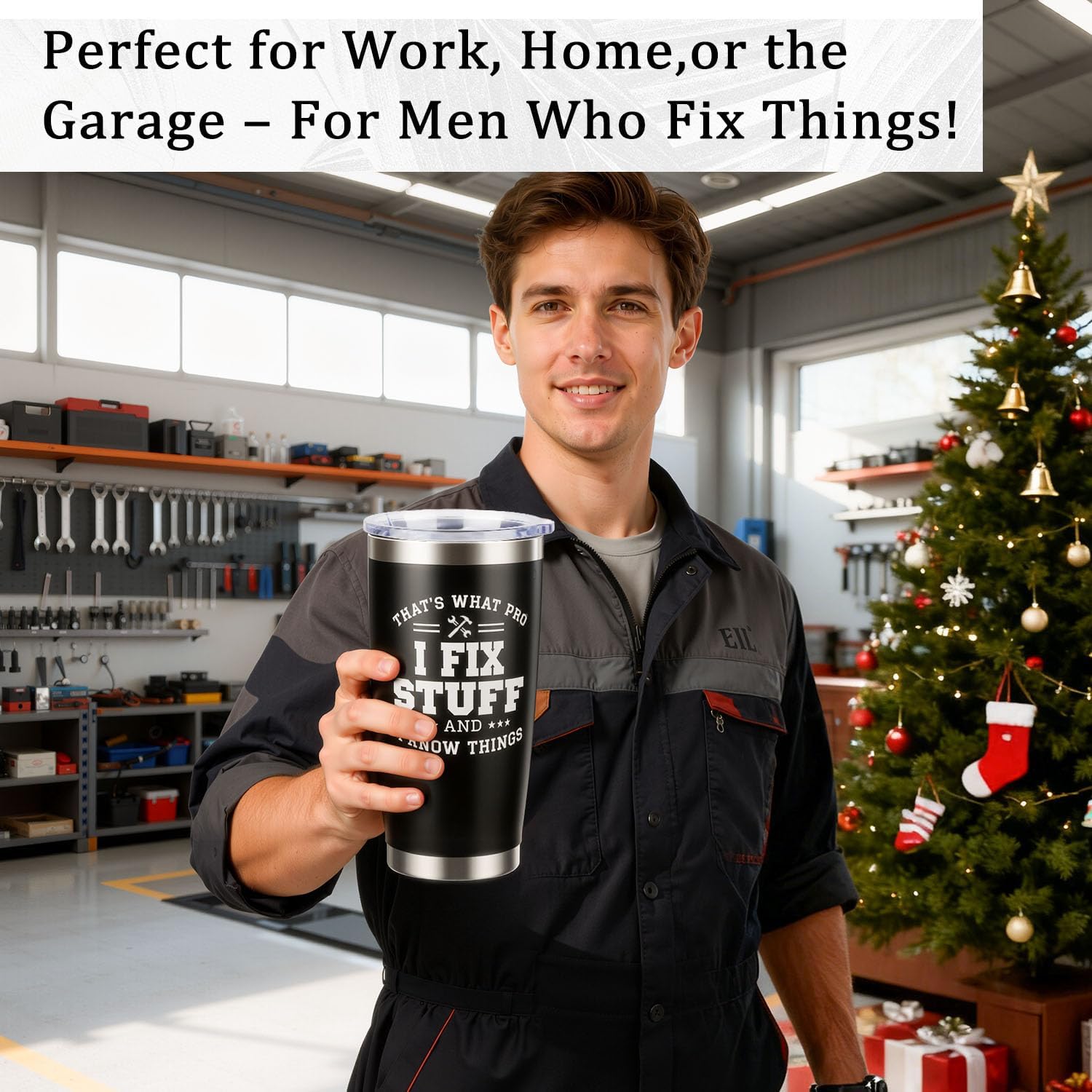 Gifts for Him, Funny Birthday Gift for Men Handyman Themed, Christmas, Father’s Day or White Elephant Gifts, Cool and Unique Gift Idea for Him Dad, Husband, Boyfriend, Friend or Coworker - Image 3