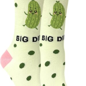 Funny Gifts White Elephant Gifts for Adults Pickle Socks Novelty Pickle Gift for Women Girls Kids Gag Sock