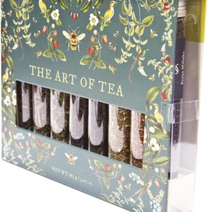 eat.art Art of Tea Selection Box – Tea Gift Set – 8 Speciality Trending Tea Blends – Premium Afternoon Tea Treat for Women And Men – Luxury Gift For Those Feel Good Moments
