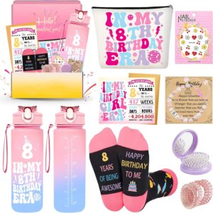 Zyphoria 8 Year Old Girl Birthday Gifts for 8 Year Old Girls Ideas Set,Cool Presents for 8 Years Olds Girls,Gifts for Age Eight Beautiful Teen Girl,8th Birthday Decorations for Sister Daughter Niece