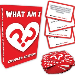 WHAT AM I – Couples Game for Him, Her, Valentines Day Gift, Anniversary, Boyfriend, Girlfriend, Husband, Wife Love Present