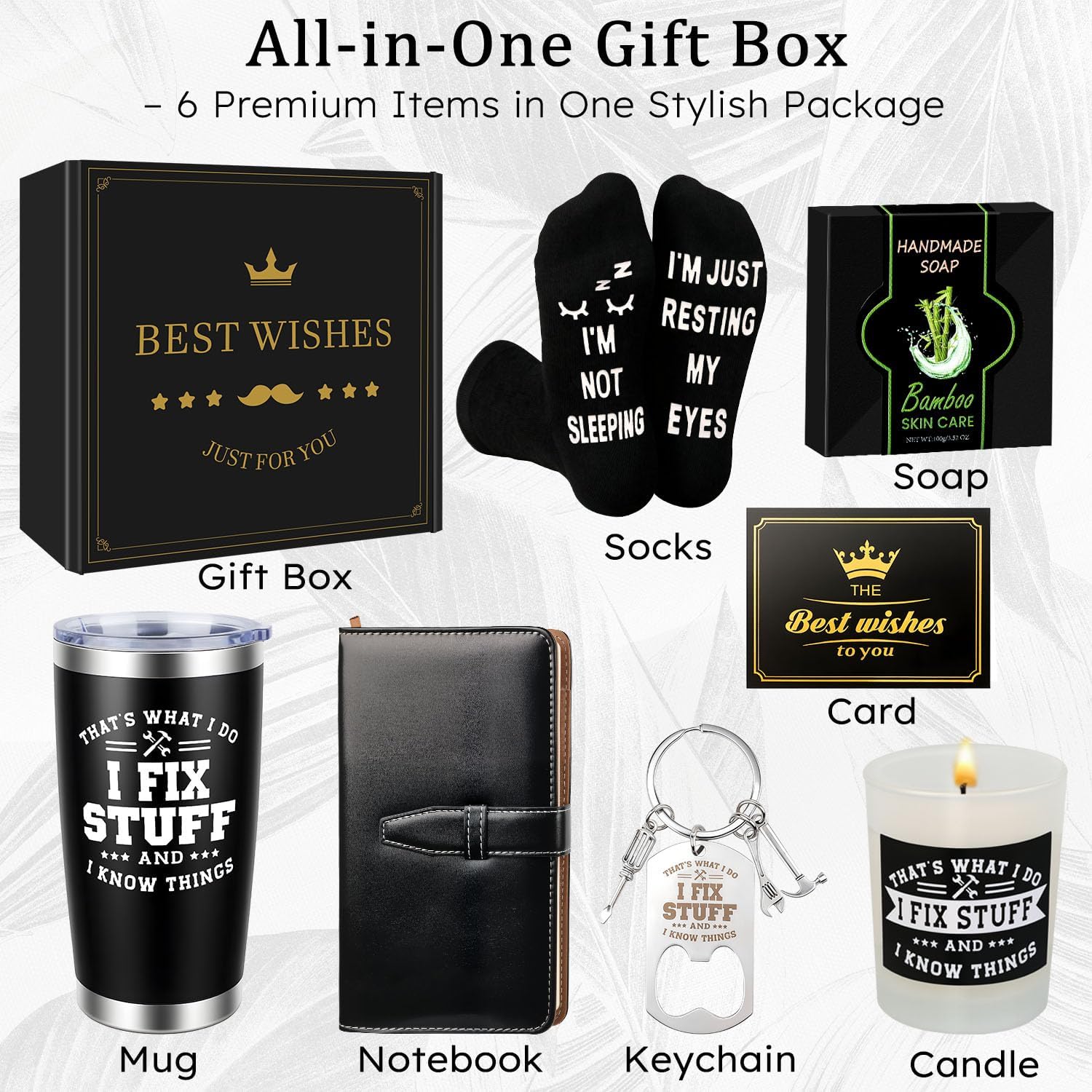 Gifts for Him, Funny Birthday Gift for Men Handyman Themed, Christmas, Father’s Day or White Elephant Gifts, Cool and Unique Gift Idea for Him Dad, Husband, Boyfriend, Friend or Coworker - Image 7