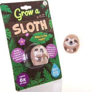 Boxer Gifts Grow a Sloth Toy – Kids Christmas Stocking Fillers – Children’s Sloth Gifts – Boys & Girls Birthday Presents – Pass The Parcel Prize