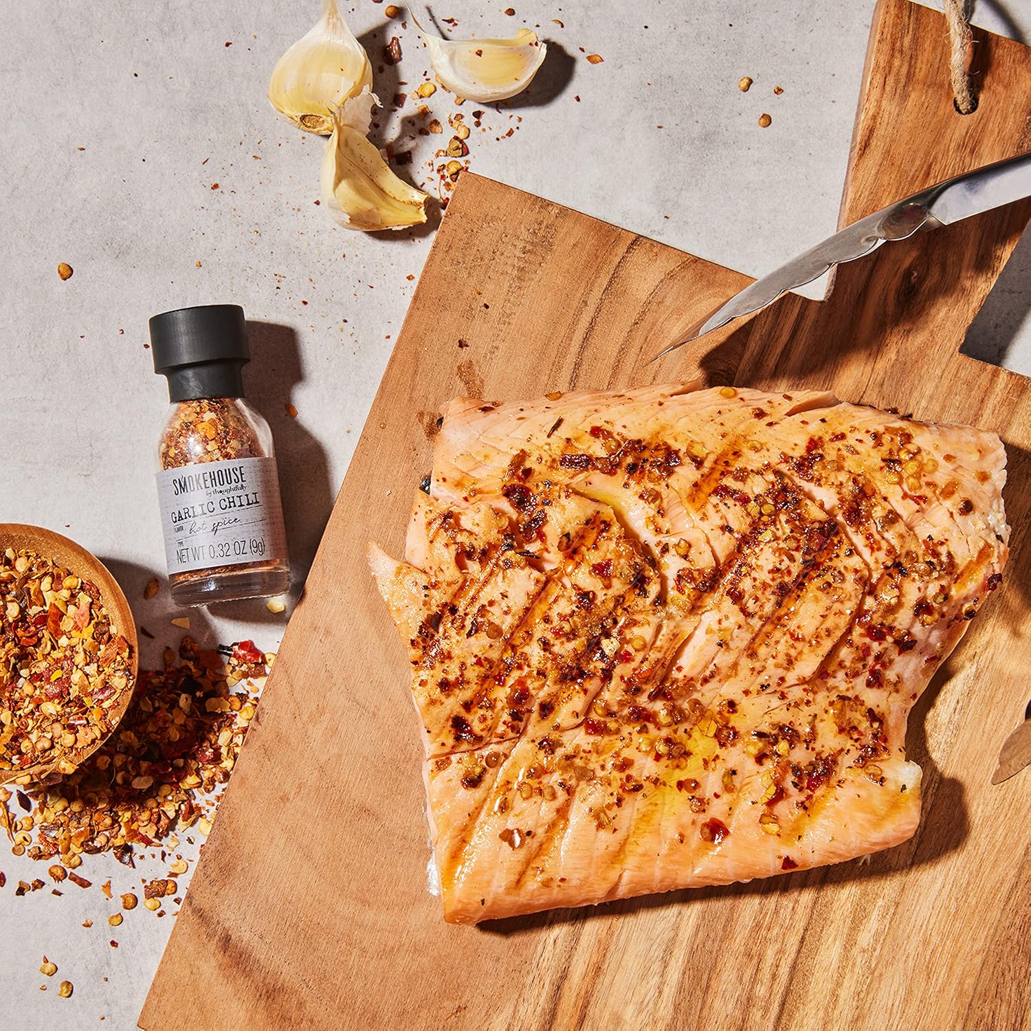 Thoughtfully Gourmet, BBQ Seasoning Collection, Variety 6 Pack, Flavours Include Southwest, Chilli Salt, Cajun, Mexican, Garlic Chilli Spice and Caribbean BBQ Rub, 25 mL Each - Image 4