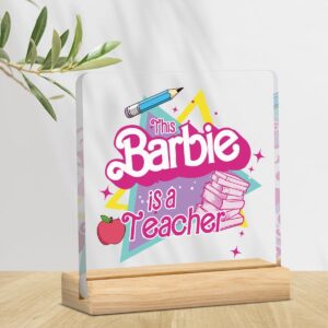 Funny Office Home Decor Gag Gifts for Women Men – Witty Acrylic Plaque, Playful Desk Organizer, Cheerful Room Accent, Quirky Tabletop Display 4 × 4 Inches