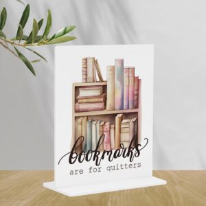 Funny Party Farmhouse Decor Sign – Quirky Office Touch, Elegant Desk Decor for Work Areas, Hilarious Gag Gifts for Coworkers, Adds Fun to Office Baths, Acrylic 4 × 4.7 Inches